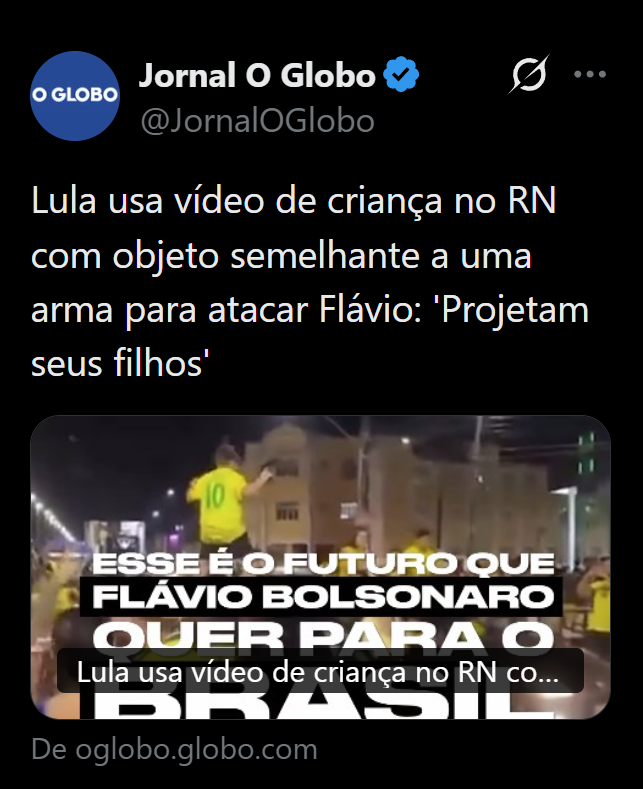o_jurunense's tweet photo. "Semelhante a uma arma"

Meus amigos, a Globo vai continuar ao lado do golpe. https://t.co/0XV4PXXVny