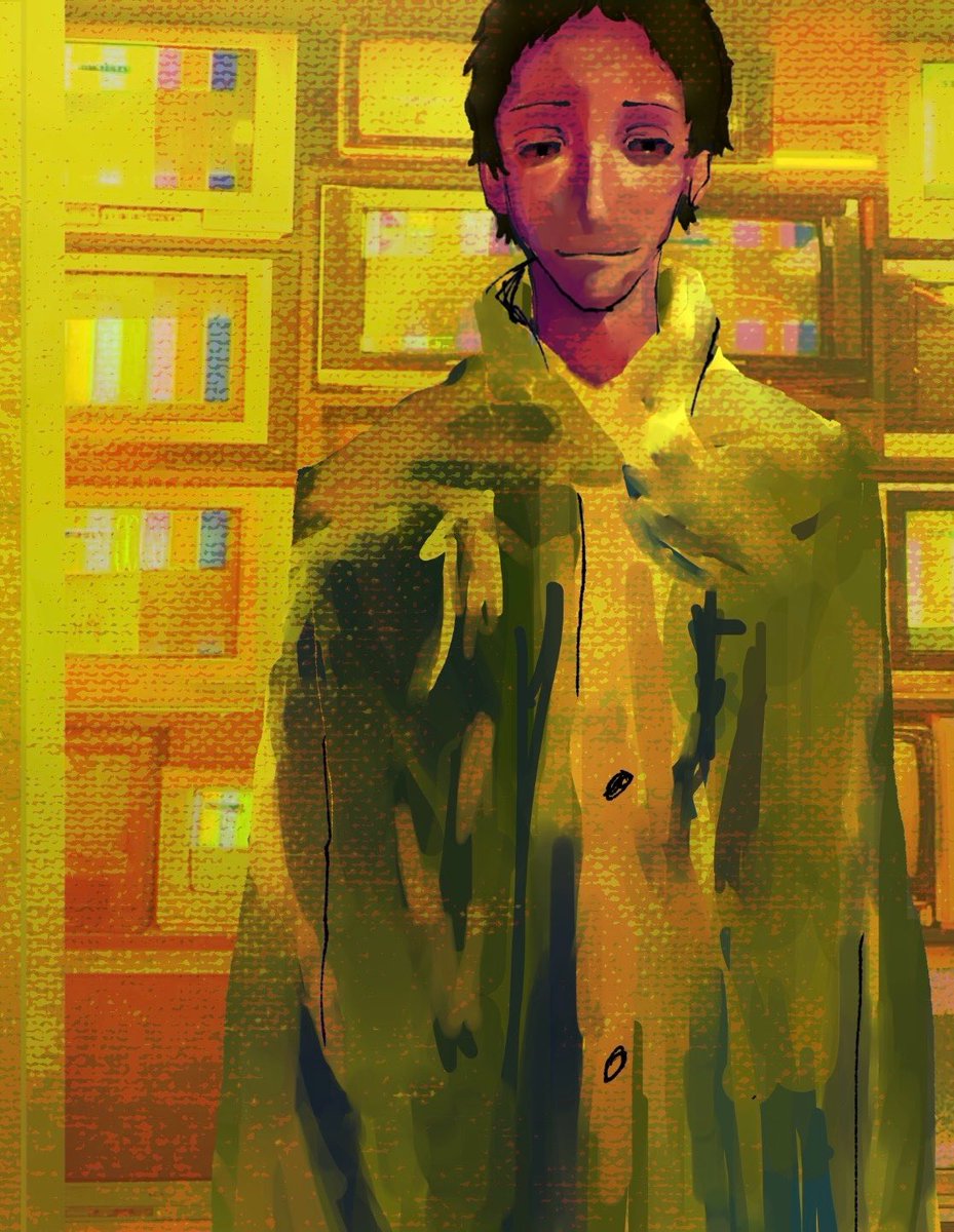catharsisxs's tweet photo. Hello Everyone! This is my Tohru Adachi fanart. 👋 https://t.co/HyDsxz2upL