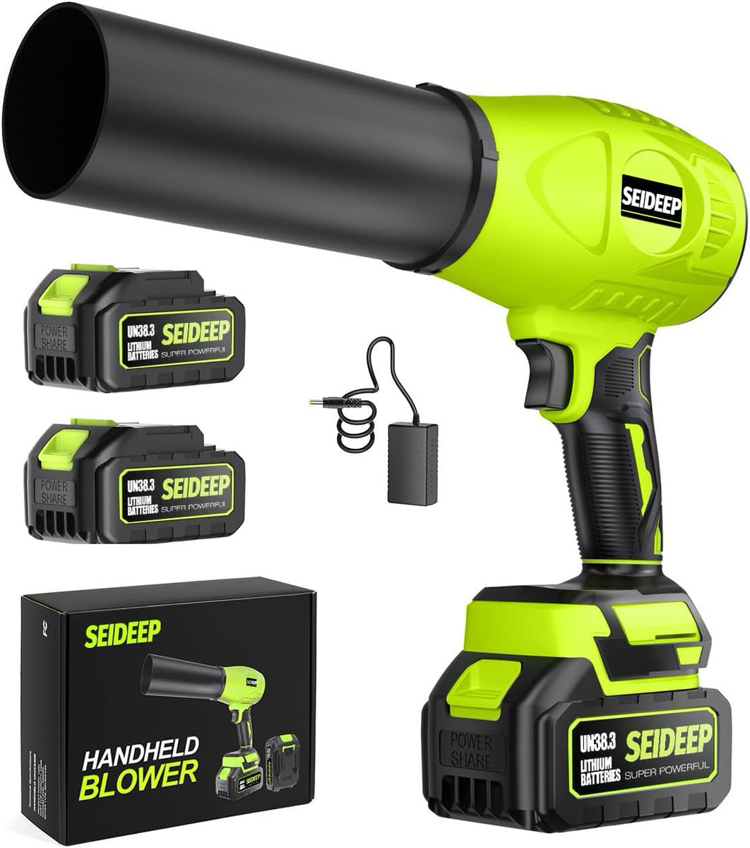 RetailMeNot's tweet photo. INSANE Prime Deal! Is Amazon really selling a cordless leaf blower for just $25! 🍂

https://t.co/hbL61A53F2 https://t.co/vpFEDSCtW5