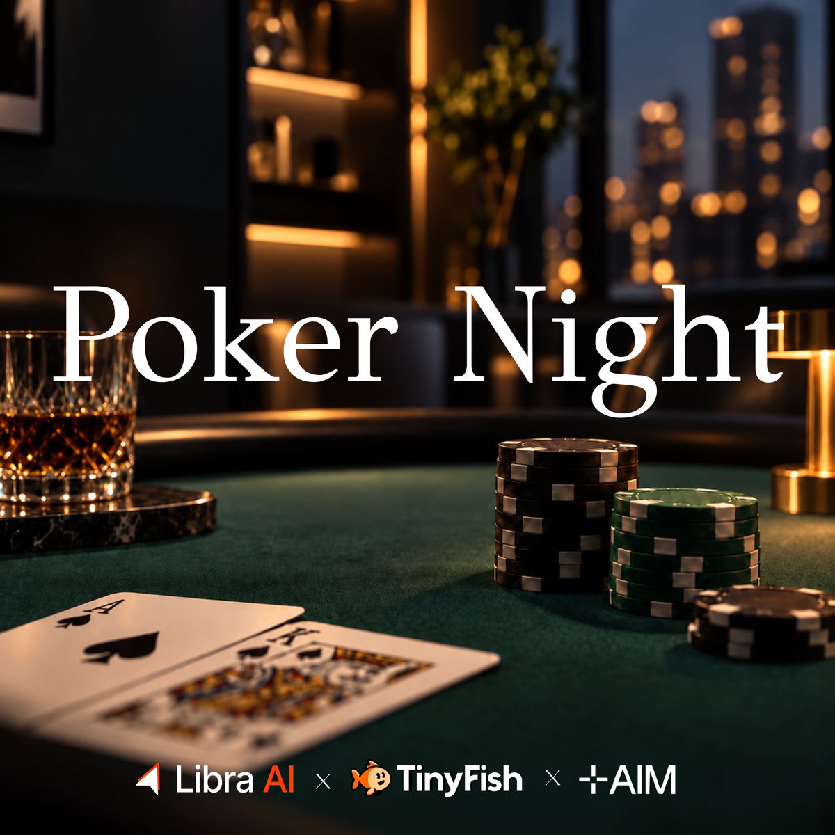 lilyyang169's tweet photo. Building in fintech, insurtech, healthtech or legaltech is a different game.

Next Thursday, @Tiny_Fish is hosting Poker for Regulated Industries at a Penthouse in Rincon Hill, SF.

You can't just ship something fast and see what breaks. Every agent, workflow and model has to earn trust before it touches real customers, real money or real patient data.

So we're bringing those founders into one room.

Hosted by @Tiny_Fish, @AIMSafety_ and @LibraAI_HQ.