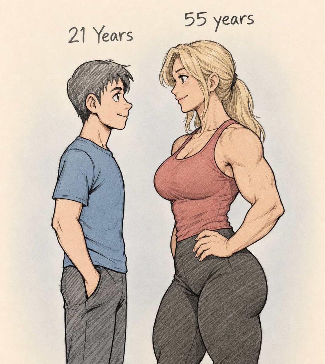 blondegiantess_'s tweet photo. Is this relationship okay? 👀

55, single and muscular…🔥 https://t.co/KOCcqRowMP