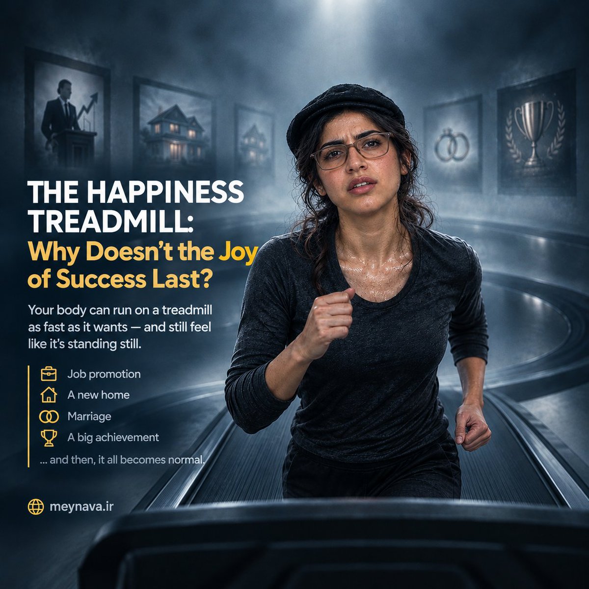 todaysbeingx's tweet photo. The faster you run, the more you feel you’re standing still.
Success is exactly the same.
Why does the joy of arriving fade so quickly? 🧵 https://t.co/yx6S7KML7z