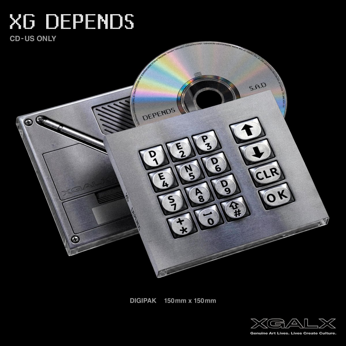 XGOfficial_'s tweet photo. XG New Single ‘DEPENDS’
CD Pre-Orders Now Open! (US Only)

https://t.co/ylbuOrFZxB 

XG
NEW SINGLE ‘DEPENDS’
2026.11.06 FRI

1. DEPENDS
2. S.A.D

#XG 
#XG_DEPENDS
#XG_SAD
#XGALX https://t.co/sLr2ar480q