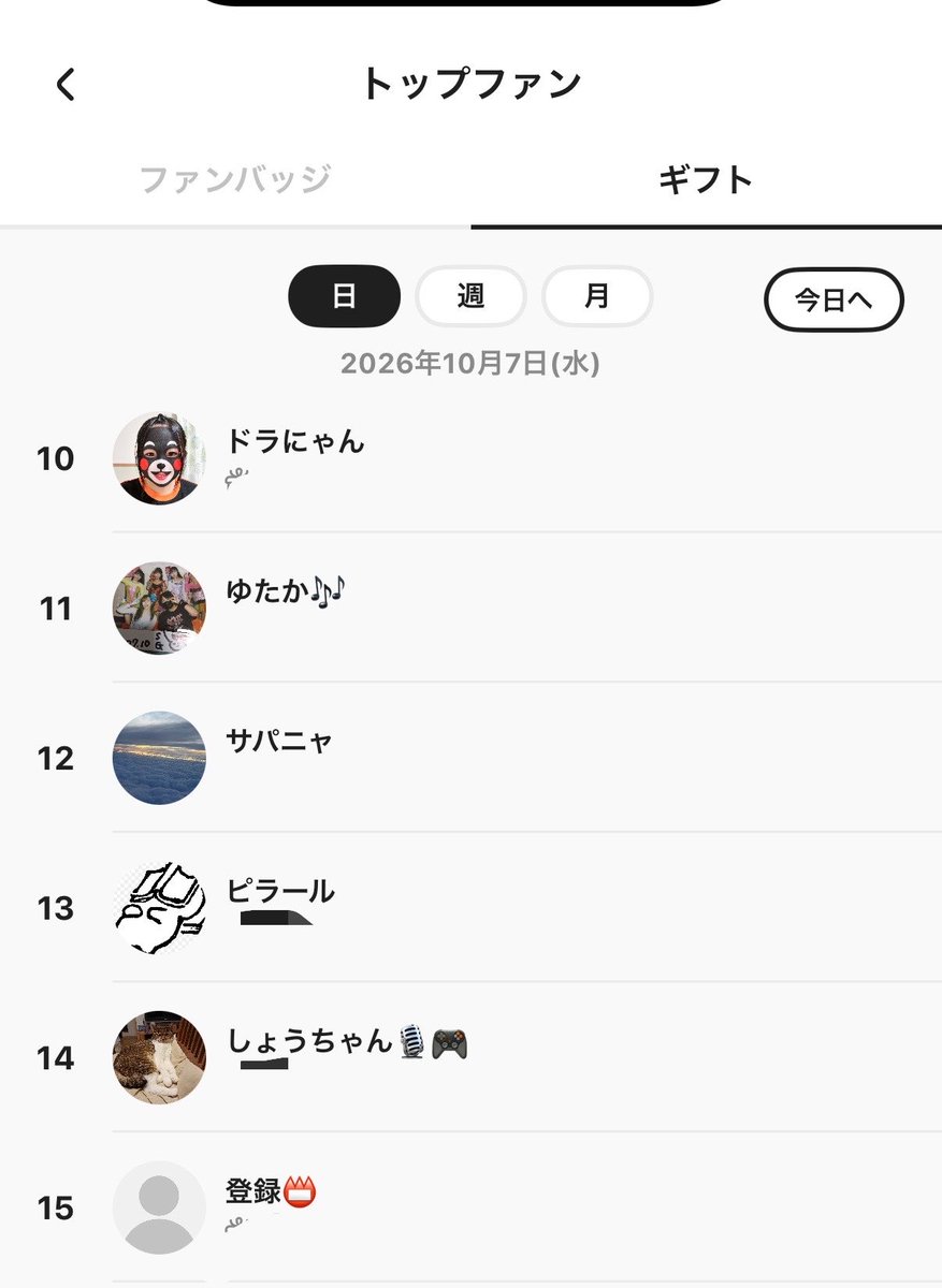 iam_anzuu's tweet photo. 本日もありがとうございました🫶

バッジ4つも集められてとてもとても感謝です📛

いつも会える人に会えたり、初めてさんが長居して楽しんでくれたり！
トプバナで一緒に戦った仲間が遊びに来てくれたり、事務所の後輩が来てくれたり全部嬉しかったなぁ

全ての出会いに感謝だね🫶

今日も21時から！ https://t.co/E8dg4gtH3E