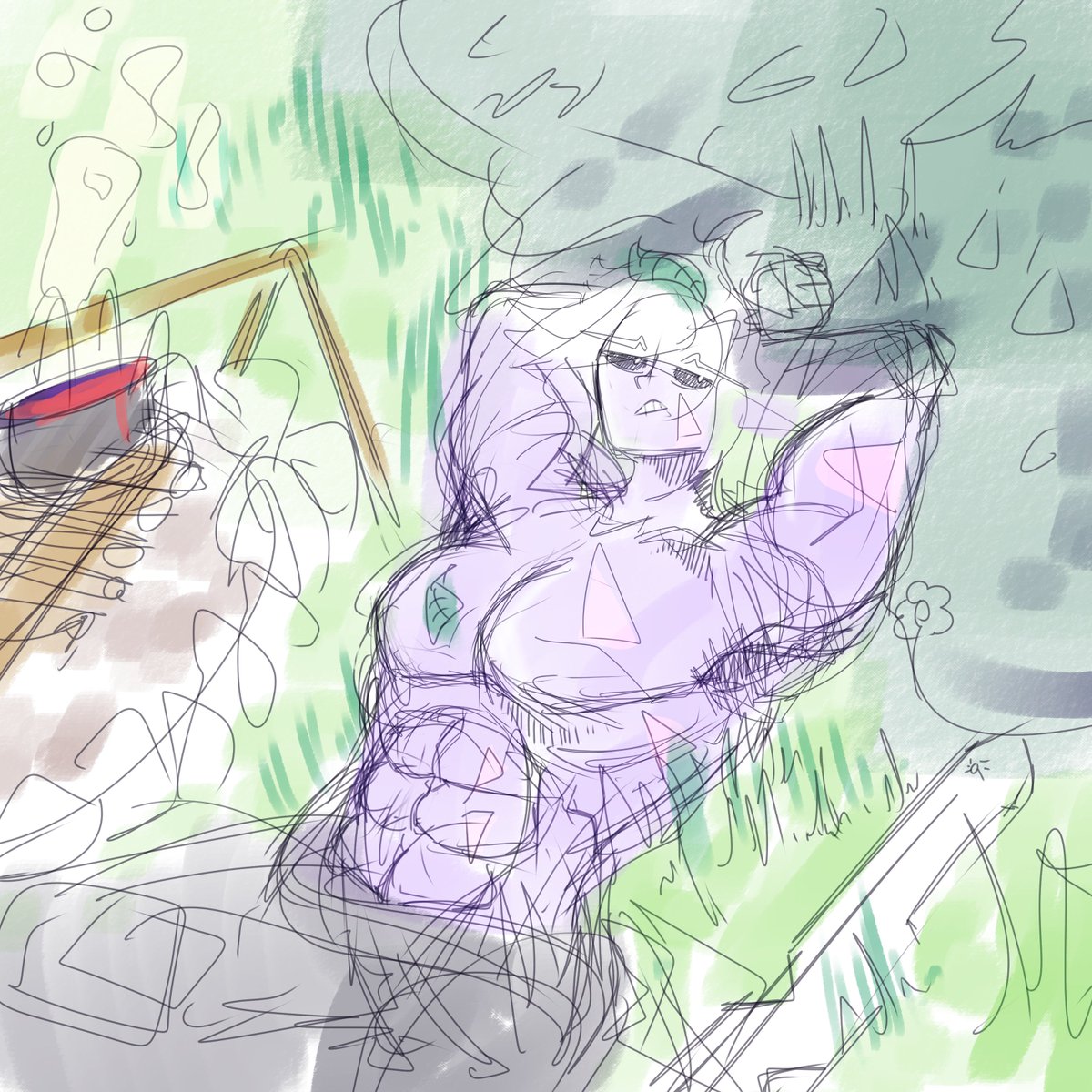 Caper2975's tweet photo. More the grumpy drow in various situations.
#Drow #DnDArt #DigitalArt #CharacterArt https://t.co/B5KBXdnANQ