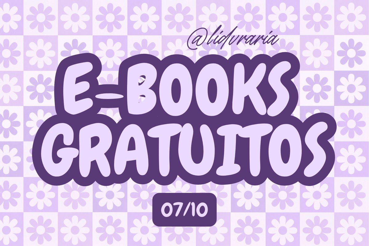 lidvraria's tweet photo. lista com E-BOOKS GRATUITOS
✨ATUALIZADA✨, só pegar e aproveitar!!!! ⬇️

✦obs: não precisa de k.u ou do Kindle para ler. é gratuito e podem ler no celular, tablet e até no computador!! https://t.co/fX2CnM2fjj