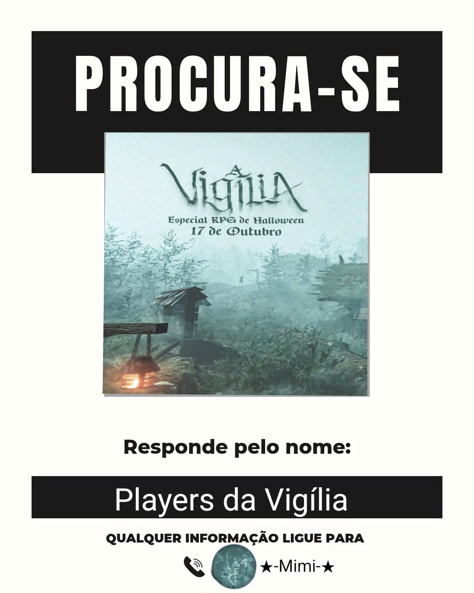 mah_oliveira_03's tweet photo. Vai mano... Libera aí... Cadê os players?....
#AVigília https://t.co/rHQP9dO6Kq