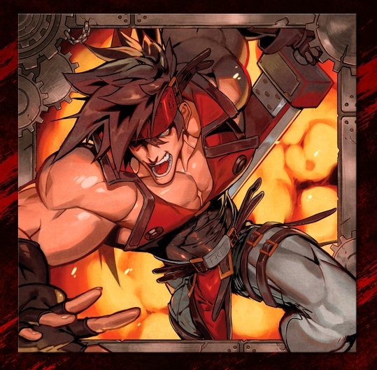 na_insoo's tweet photo. Here is the artwork I did for the official Guilty Gear XX Vinyl!! https://t.co/DZCI1k9bBV