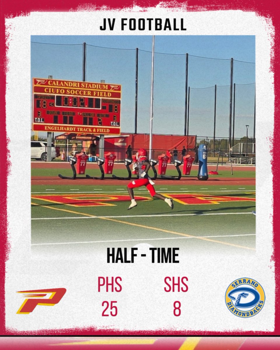 athparaclete's tweet photo. A touchdown and field goal to end the half, and our Spirits are up 25-8! #Way2Go #SuccessInSpirit https://t.co/xXKaLmhxBW