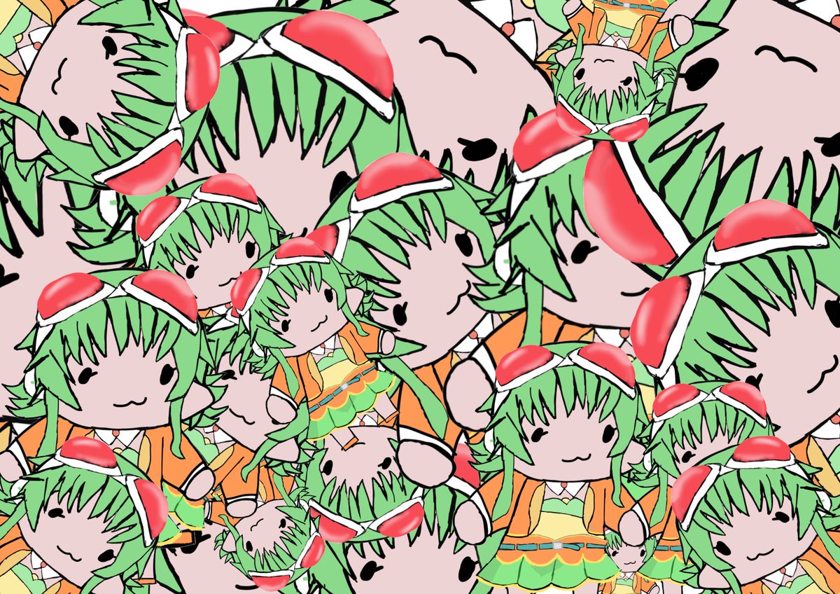 CrypsteLock's tweet photo. Gumi wall #gumi https://t.co/Mbsf1VuUVN