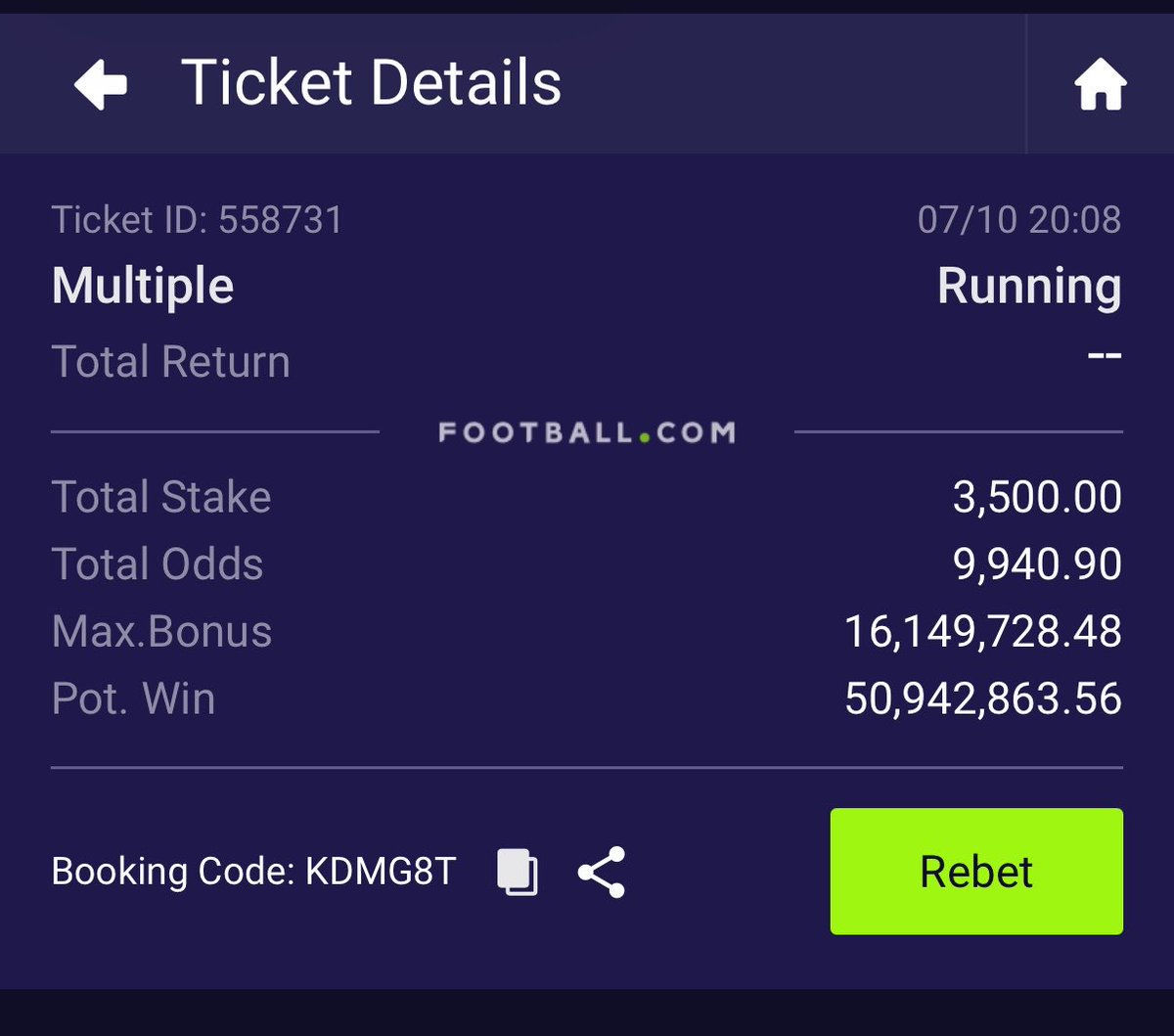 deenayaah's tweet photo. Mixed longshot 

10k odds https://t.co/lFwUkfQH7B