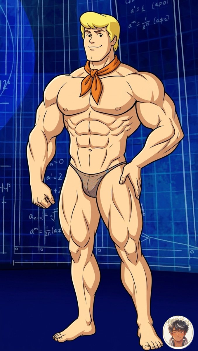 jp89082372's tweet photo. El verdadero misterio 🕵🏻‍♂️🫆🔥

#RippedAIArt #FredJones #ScoobyDoo #HombresMusculosos #GymMeme #FanArt #FitnessArt https://t.co/0UZHg0eGiJ