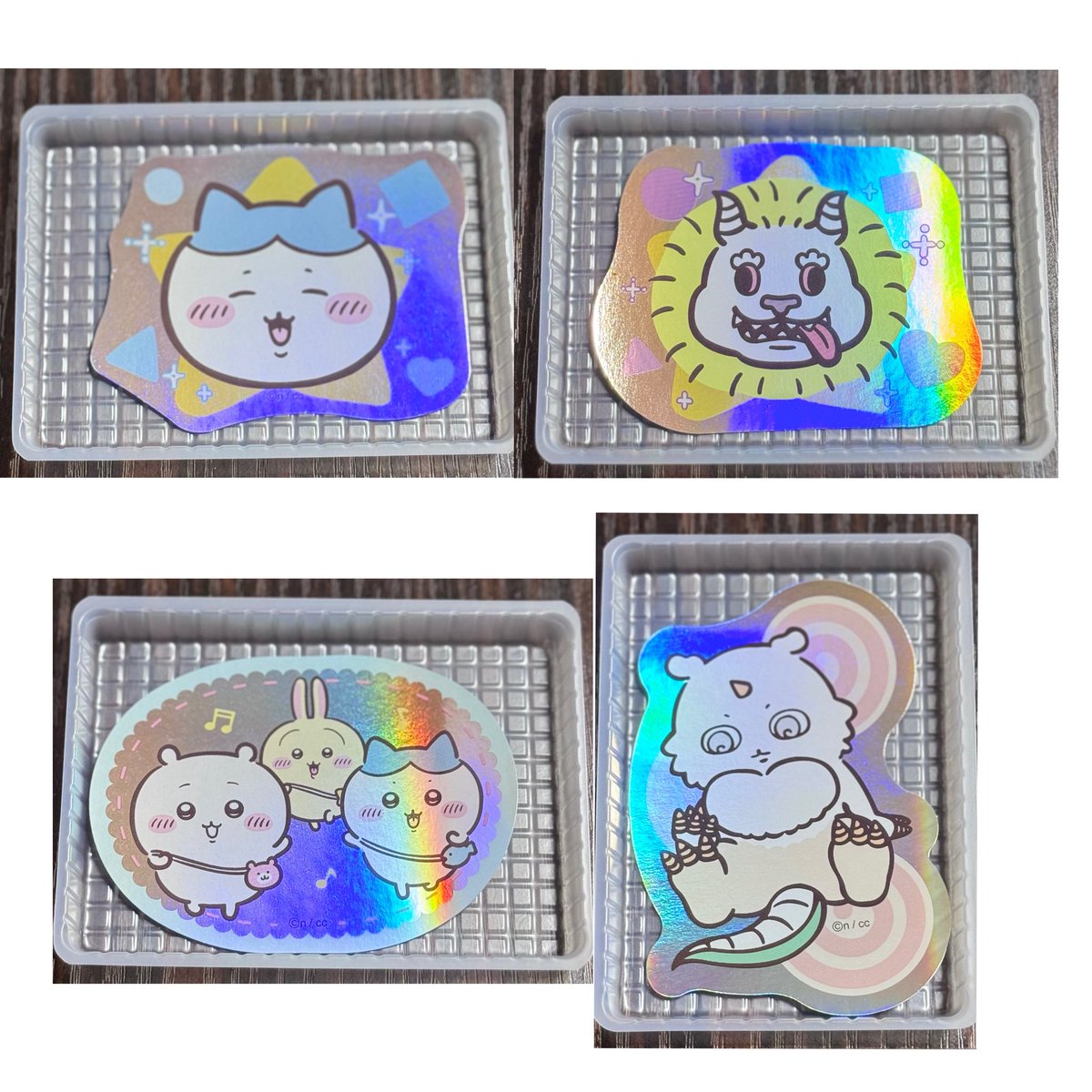 mimimisan_m's tweet photo. ちいかわ キャラカットステッカーガム 交換

譲・ちいかわ ハチワレ うさぎ
        でかつよ あのこ

求・画像2枚目 ラッコ

郵送での交換希望です
お気軽にお声がけください🙇🏻 https://t.co/ay02ppkpZq