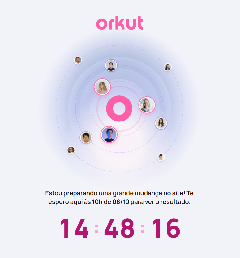 forumbunklr's tweet photo. ORKUT: Criador anuncia grande mudança no site para amanhã! 👀

O que será que vem aí? https://t.co/ViQbCAOQNM