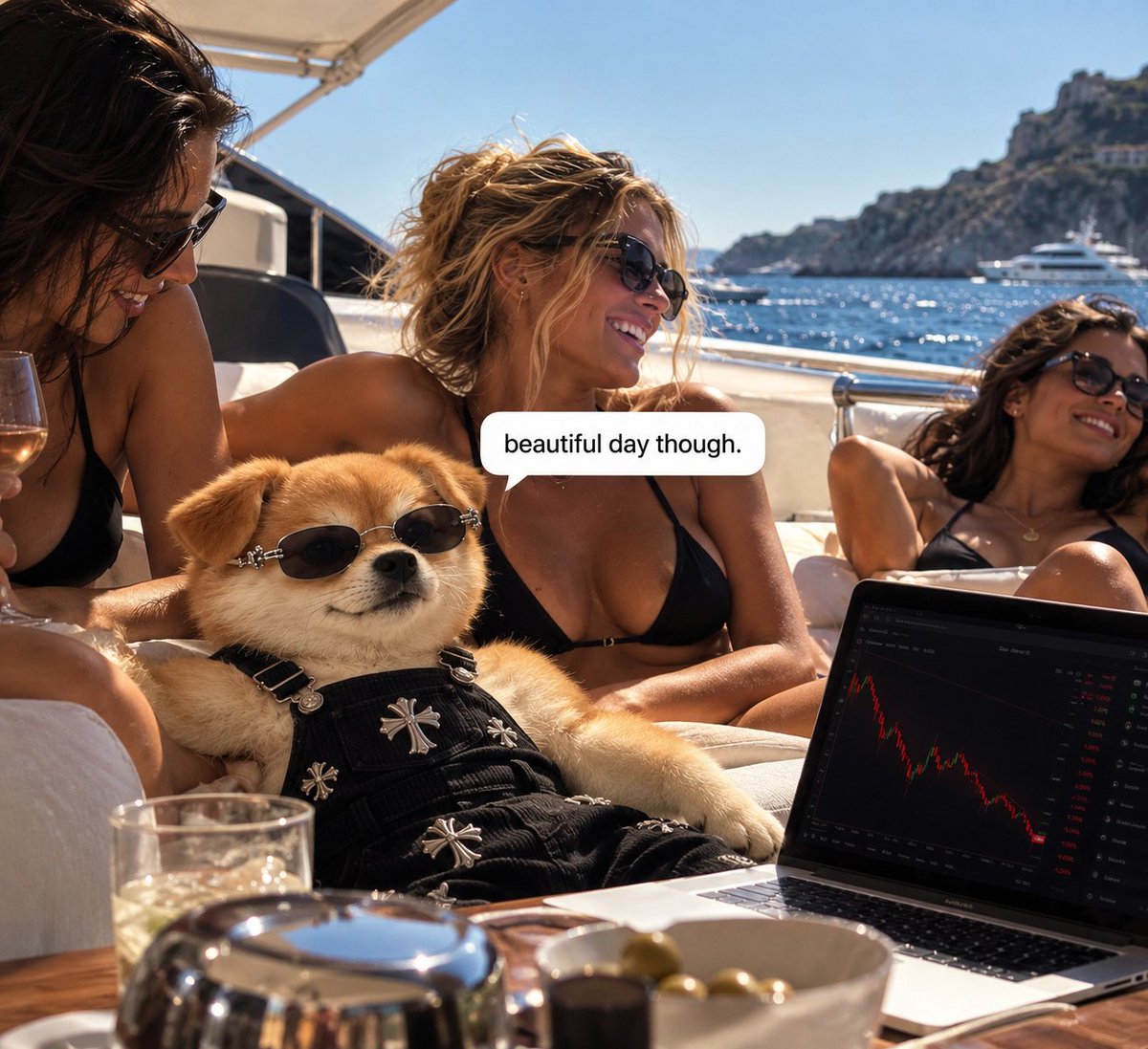 FEELINUcoin's tweet photo. Grateful for another day 🕶️ https://t.co/bxd0dSkHTZ