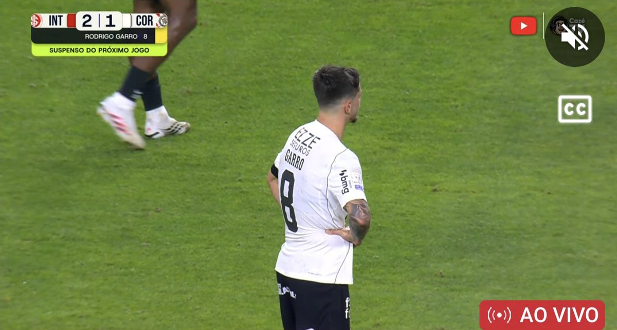 Vessoni's tweet photo. COMBO DA DESGRAÇA!

📌 Marcou mal no 1° gol

📌 Entregada no 2° gol

📌 Cartão amarelo idiota, que o tira do Dérbi, após perder a própria bola.

Rodrigo Garro.

#Corinthians https://t.co/S3tG7ZKMFg