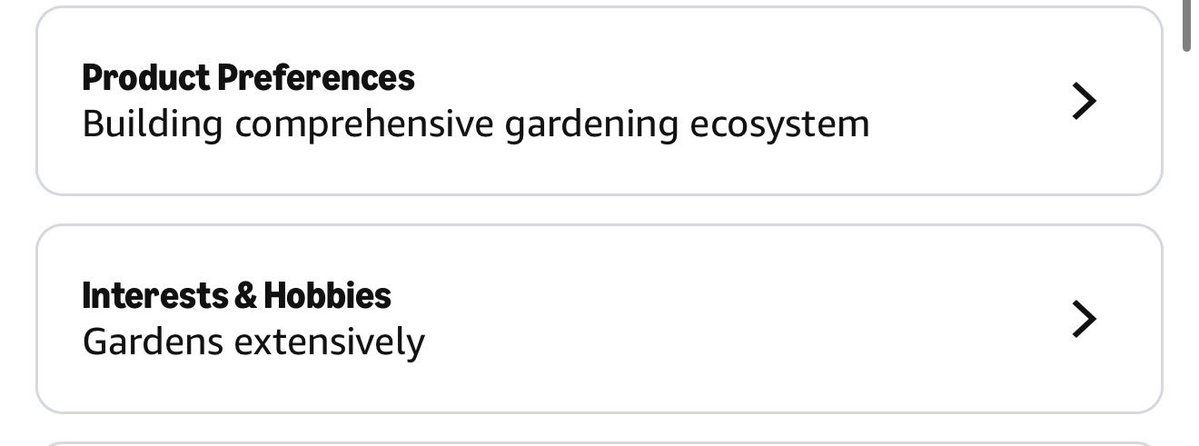OPMalarkey's tweet photo. “Gardens extensively” 
“Systematically expanding tool collection” 
“Feeds and watches birds”

Guilty as charged lmao. https://t.co/cU2vxX6onz