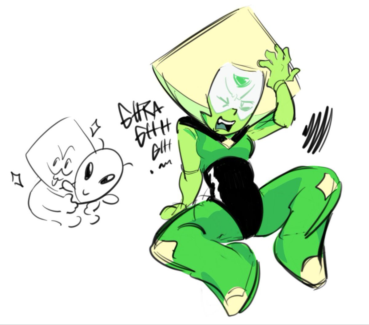 KatOddsTT's tweet photo. Peridactilo #peridot #su #fanart https://t.co/N3NM4GsVV3