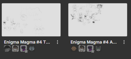 Etherealxile's tweet photo. wait there's two enigma magma number 4s https://t.co/Sf24WSLwOs