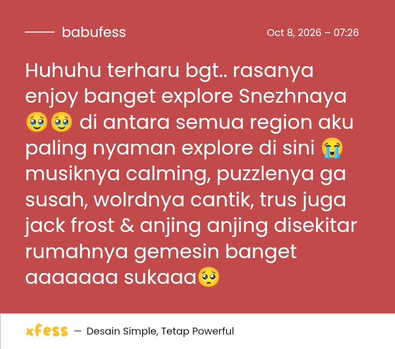 babufess's tweet photo. Babu! Kalau kalian paling suka explore di region mana ges 🤤 https://t.co/fnOaztqH2h