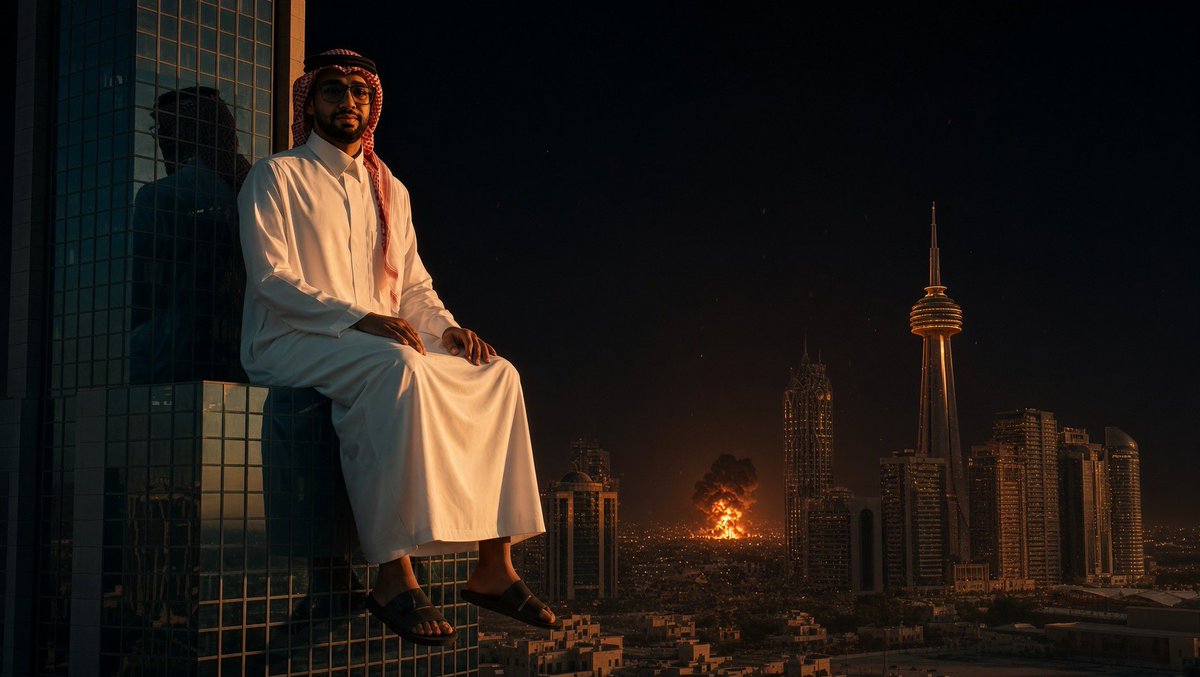 AL_ahdli's tweet photo. 🚨 🇸🇦
#الرياض تحت القصف 

" أنا جي من هناك مافي شي" 😂 https://t.co/xfR2tUuz8u