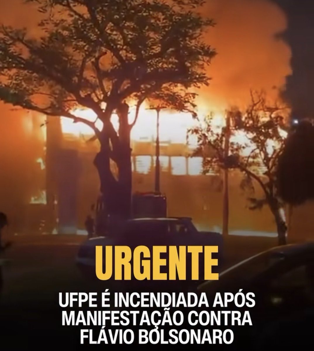 Alessandrolb's tweet photo. A perseguição começou. Cuidado estudantes. https://t.co/ygHZ9T6qLa