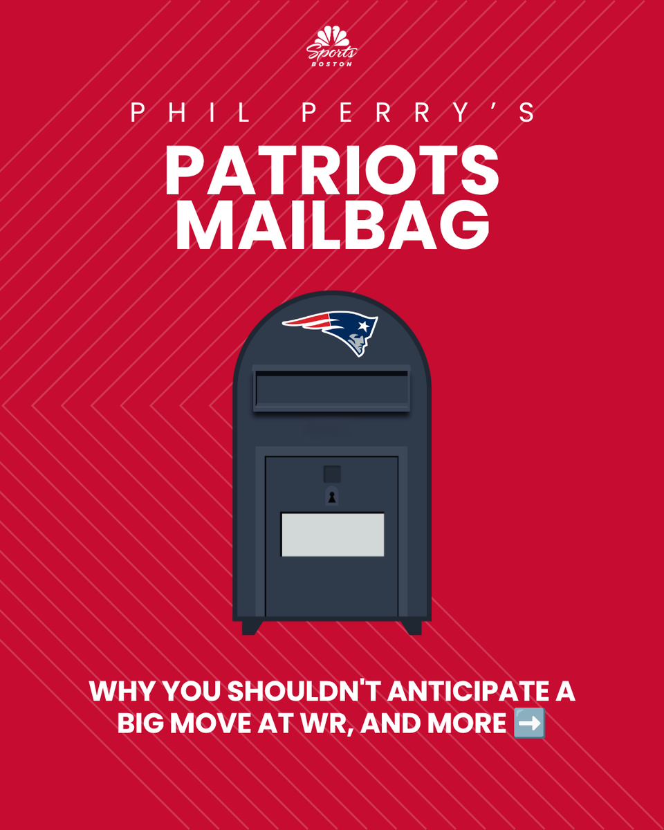 NBCSBoston's tweet photo. .@PhilAPerry answers your questions in a new Patriots mailbag 🔗 https://t.co/jr3kMVu7uI https://t.co/w06UWvOHZT