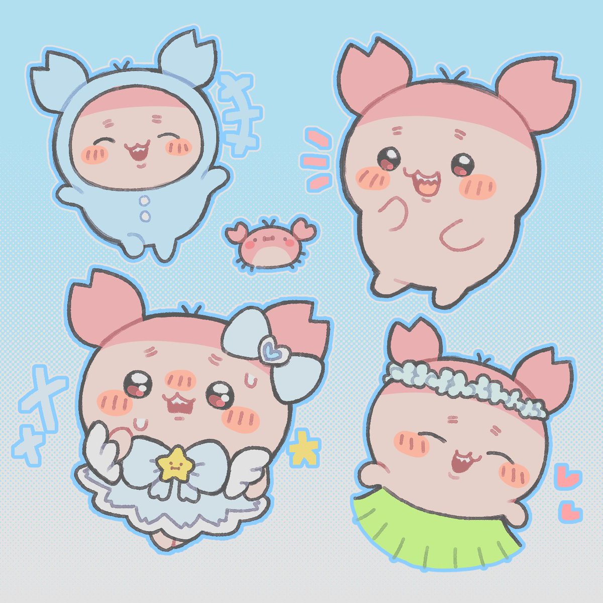 Kokutou_bear's tweet photo. 카니🦀🩵 https://t.co/2IXuwNJZvr