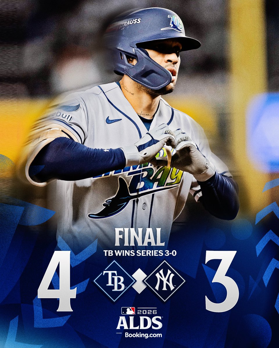 LOCAL STINGRAY IN GREAT MOOD

Rays complete the sweep in New York! 
 [📷](https://pbs.twimg.com/media/HUE_dOGWAAAsnEV.jpg) https://pbs.twimg.com/media/HUE_dOGWA