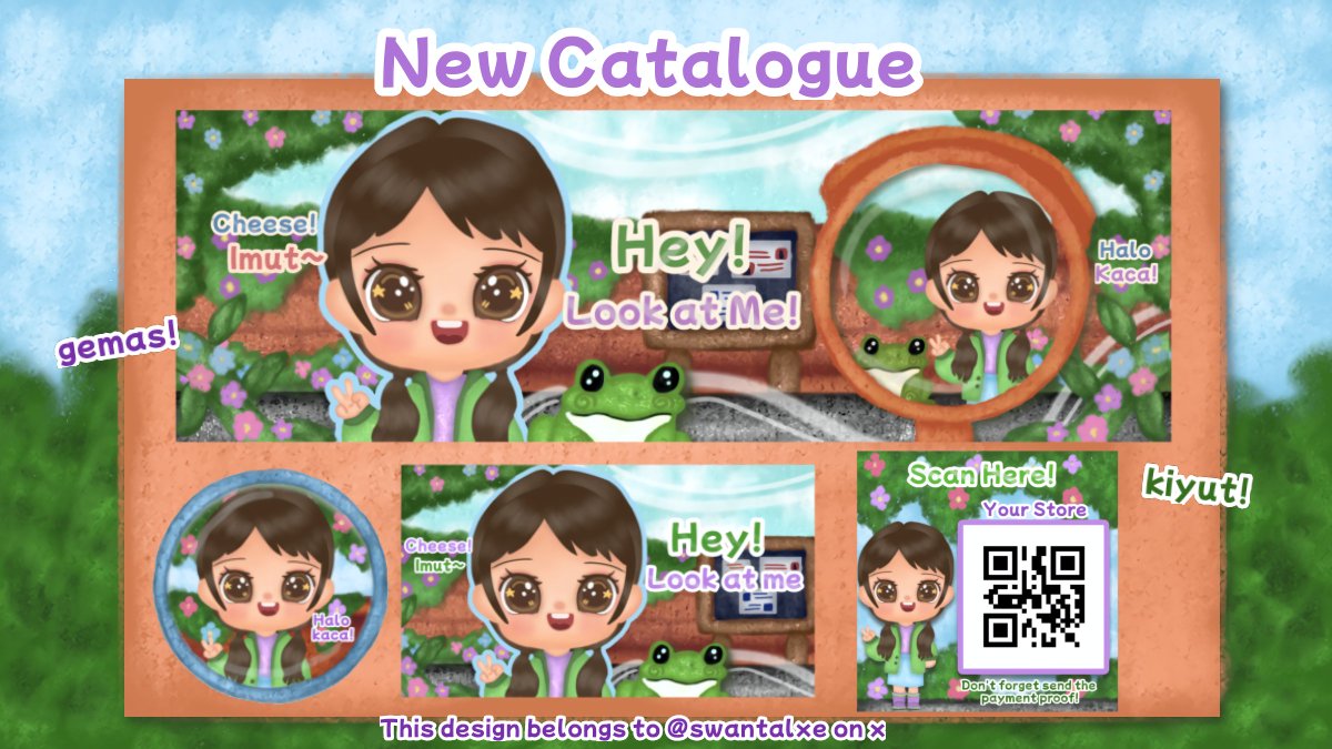 swantalxe's tweet photo. 🎁FREE LAYOUT CHIBI BUNDLE🍓
Alooww guisyy, aku mau bagi² layout chibi biar toko kalian makin gemeeshh
☆Syaratnya rt+follow dan kasitau chibi mana yang paling disuka yaww
☆Leotnya jgn lupaa dipakee (udah seimut ini masa ga dipakee😾)
Free retext yaa
T. #zonauang #bealanja https://t.co/tvozfayRSO