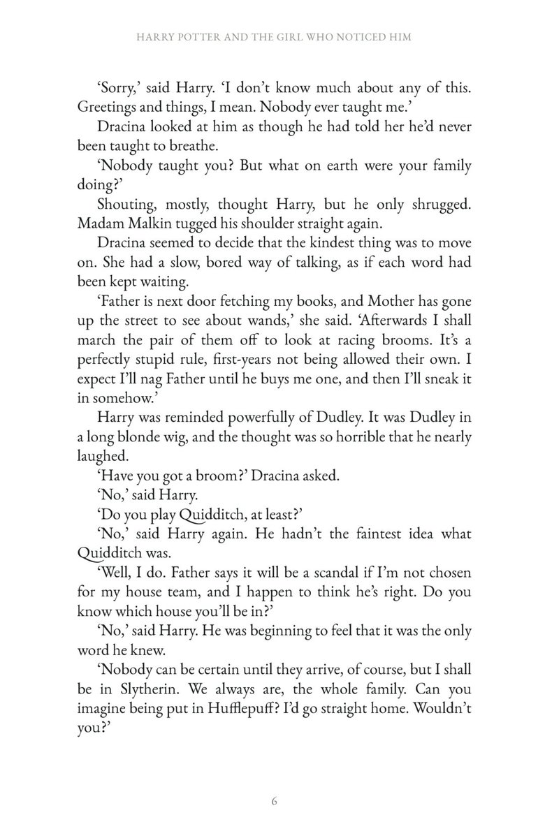 NWBroJaneway's tweet photo. Here is the FULL Malfoid Saga Book 1. Harry Potter and the Girl Who Noticed Him. You have PDF, DocX and Epub formats. And a special Epub for Elevenreader. Upload that to your Elevenreader account and you can listen to it as an audiobook free of charge. https://t.co/oYwf4viTqe https://t.co/GcroEZLhcn