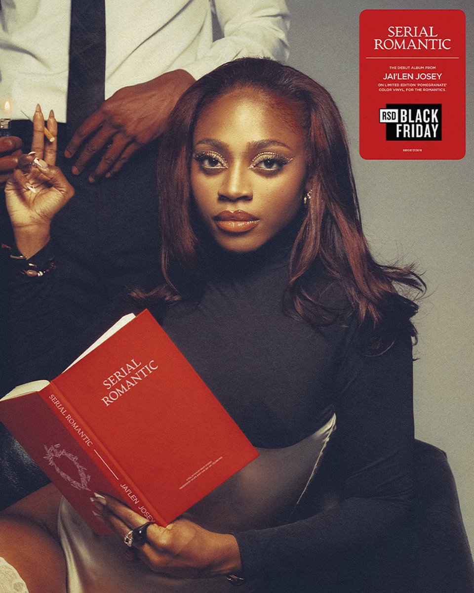 JaiLenJosey_'s tweet photo. SERIAL ROMANTIC ON VINYL. Coming November 27 for RSD Black Friday, available exclusively at participating record stores. See the full list + find a participating store at https://t.co/H17znHqPFz @recordstoredayus
#RSDBF #RSDBlackFriday. https://t.co/ftmtTZgplZ