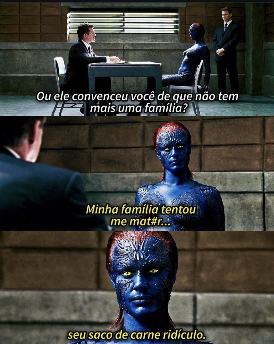 EDUXv5's tweet photo. 💙 A PRÓPRIA FAMÍLIA TENTOU MATAR MÍSTICA!

Antes de se tornar uma das personagens mais marcantes dos X-Men, Mística carregava uma história marcada por rejeição e violência. Por ser uma mutante capaz de mudar completamente sua aparência. https://t.co/924odfCc0h