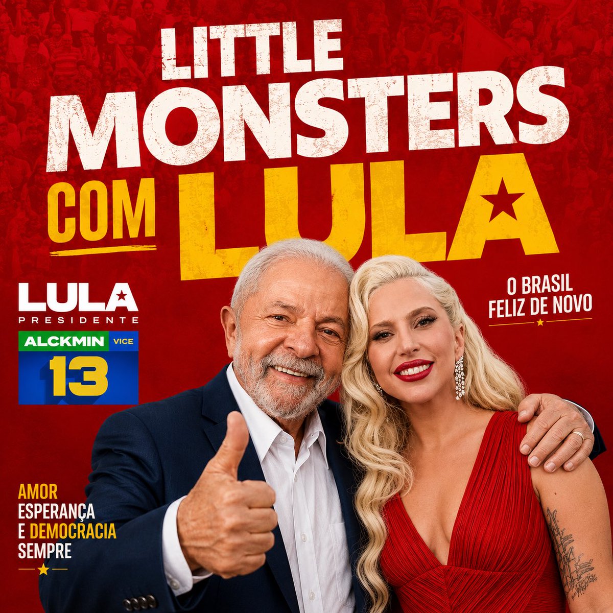 ari_joanne's tweet photo. vamos fazer uma trend?

Sou little monster da Bahia e voto em Lula 13 ❤️ https://t.co/48BPIwaL47