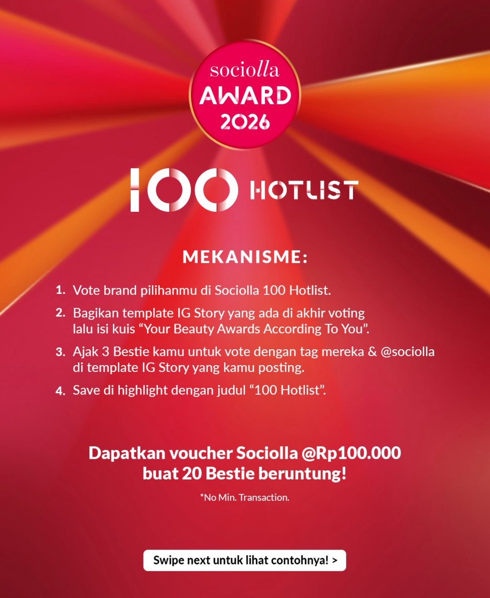 HarrvanguardOfc's tweet photo. Selamat Pagi teman-teman 🍃🌞

Mau info ni, alhamdulillah NPURE masuk Sociolla Awards 2026!

yuk teman teman bantu Vote NPURE di Sociolla Awards 2026😍🍃

IG NPURE: https://t.co/8hA5LGGjzA
 IG Sociolla: https://t.co/mCtkYNB9c2

Terimakasih ya💚!! https://t.co/F5dUuyH1hh