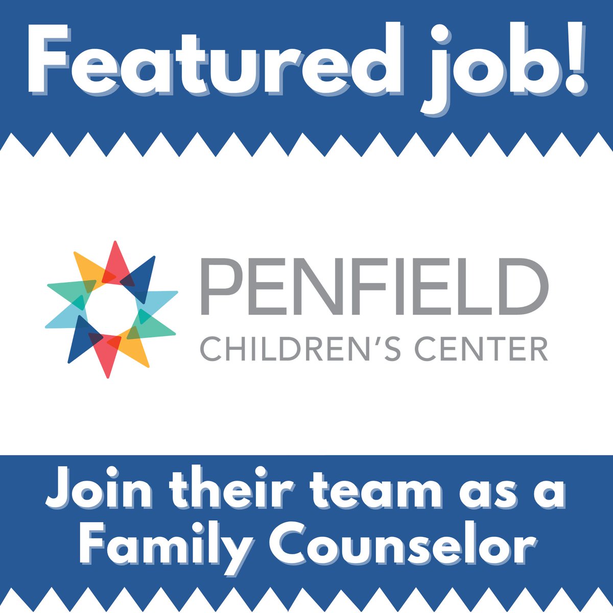 JobsThatHelpWI's tweet photo. Join @PenfieldCenter's team as a Family Counselor (learn more ➡️ https://t.co/t08ozOuuxy) in #Milwaukee. $60K-$74K salary + benefits package—apply now for this important #job opening!

#NonprofitJobs #MKE #MKEjobs #MilwaukeeWI #MilwaukeeJobs #NonprofitWork #NonprofitCareers #WI https://t.co/HOCJxLQVlq