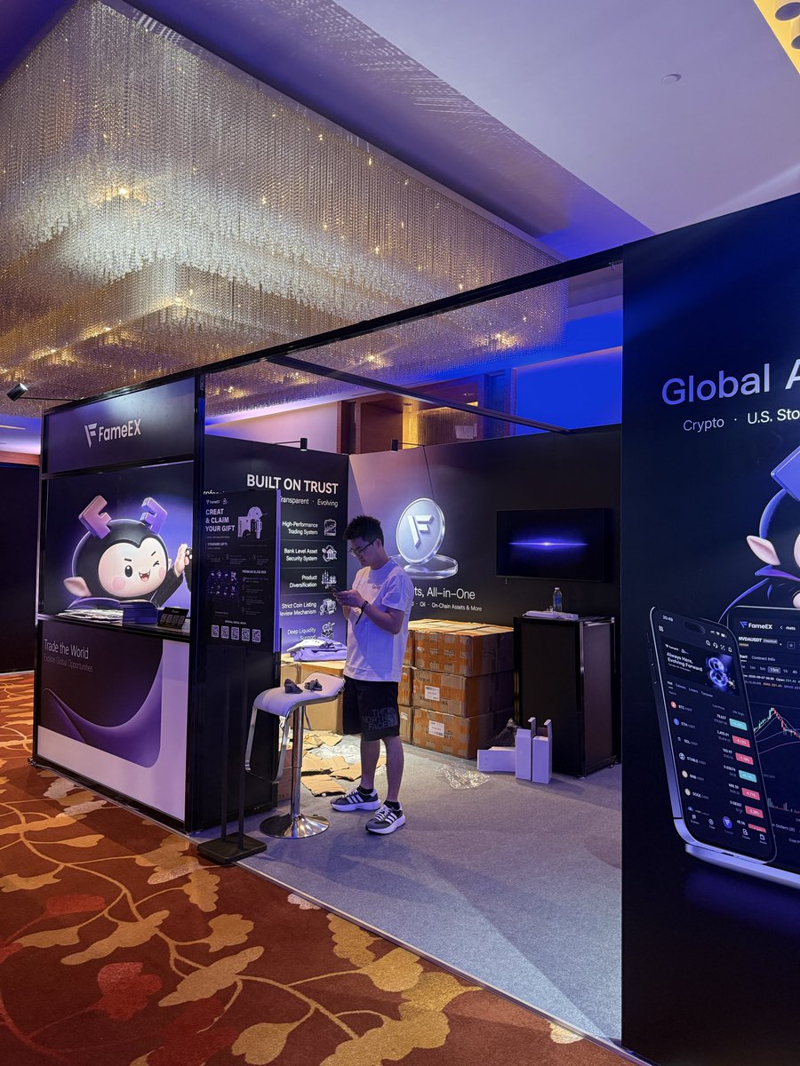 xmljyx's tweet photo. Come visit the fameFX booth! At MBS convention! @FameEXGlobal https://t.co/3EumYAhn5v