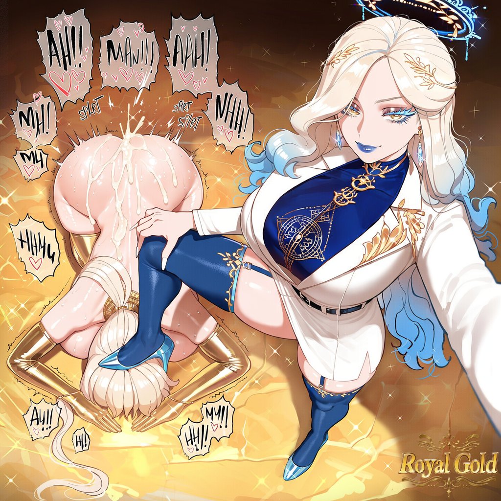 TheAraMaker's tweet photo. 👑🪙~Royal Gold~🪙👑

It's Royal Gold~ With this, I'll finally be able to buy a grill~ I can't wait to cook a good steak~

Starring: The sexy and beautiful pet of my employers~ @DuchessNight~ 
She received the special treatment from both of them~ So proud of her~ Selfieeee~ https://t.co/X9RmvYgavq