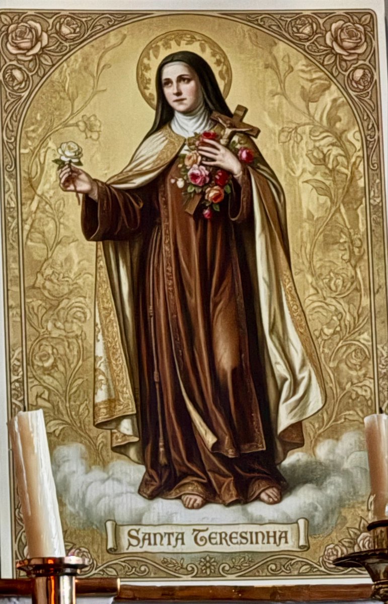 HistoriaDMiAlma's tweet photo. Imagen de Santa Teresita Del Niño Jesus en la #ParroquiaAntigua en Salamanca, Guanajuato, México.
#SantaTeresitaDelNiñoJesus
#RuegaPorNosotros
#SomosTeresianos https://t.co/LND5AtoBKK