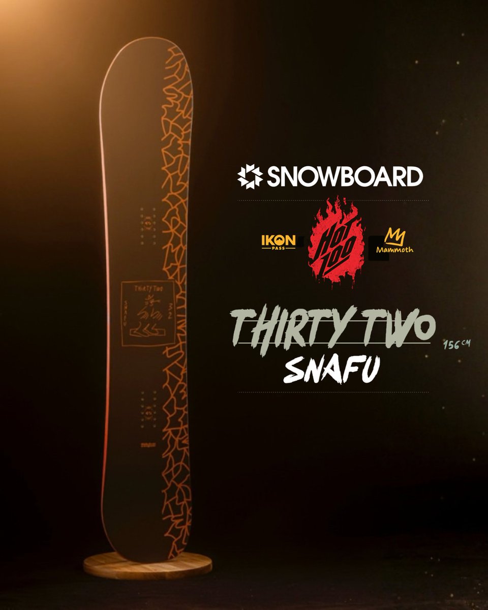 masterplancomm's tweet photo. A strong start to the season for @ThirtyTwo 

We’re stoked to see thirtytwo featured in @SnowboardMag's Hot 100 Board Test, with the T32M, Snafu, Reiki &amp; Permanent Vacation earning spots in the 2026 lineup.

Read the full Hot 100 coverage via @SnowboardMag

#thirtytwo #MPCPR https://t.co/pXOHzRAroJ