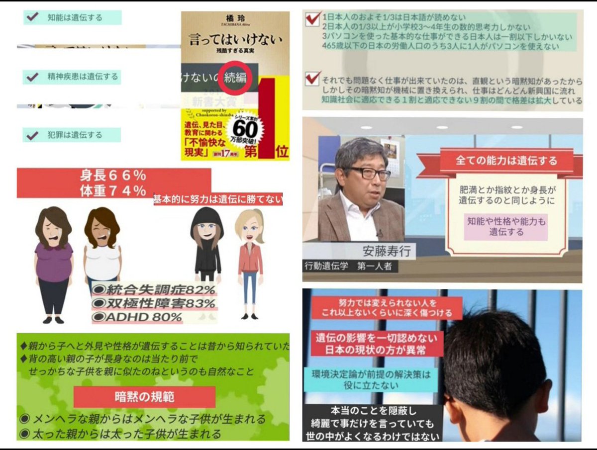 MinamotoQuiet's tweet photo. で。このロジックを発達障害児や不登校児の親に説明したところで時間の無駄という話でもある。

何故なら【 製造者からの遺伝で苦しんでるだけ 】というシンプルな構造の話ですし
親自身も同じだから。

親が被害者ぶって子を踏み台にしてヨチヨチ待ちしたりする人達だから
子の自32率も上がるしかない https://t.co/xWLGlUZcI6