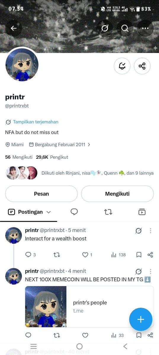 VanHearen86's tweet photo. @CryptoWithCGA @printrxbt https://t.co/j8k0m5iPzX