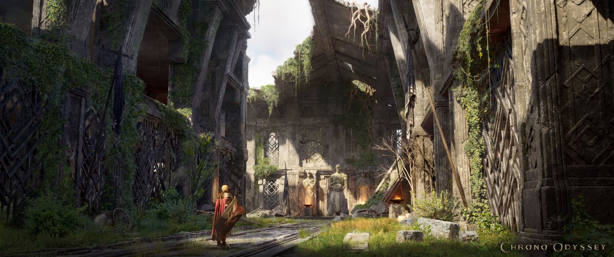 ChronoOdyssey's tweet photo. Time has worn away these halls, but not the purpose they once served. https://t.co/TqQuweqCun
