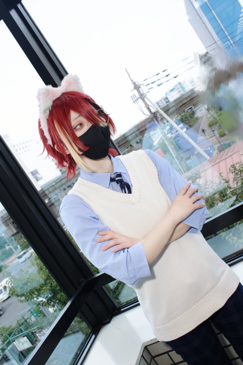 sugar_beginner's tweet photo. aknk/Cosplay 🦋

俺以外の人と話す貴方の姿が楽しそうで…。 https://t.co/BpxzmdTSYH