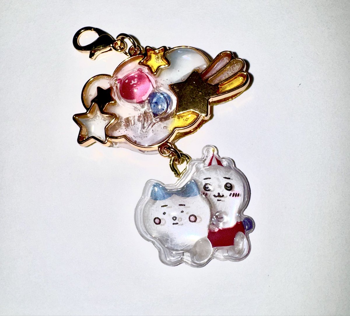 azu_nikke's tweet photo. ちいかわベイビーと間違えて購入した、ボンドロで最近頑張ってる妹にキーホルダー作った⸝⸝⸝🫶🏻.ᐟ.ᐟ今日会うから喜んでくれたらいいなー。 https://t.co/xKVPS2ZiDQ