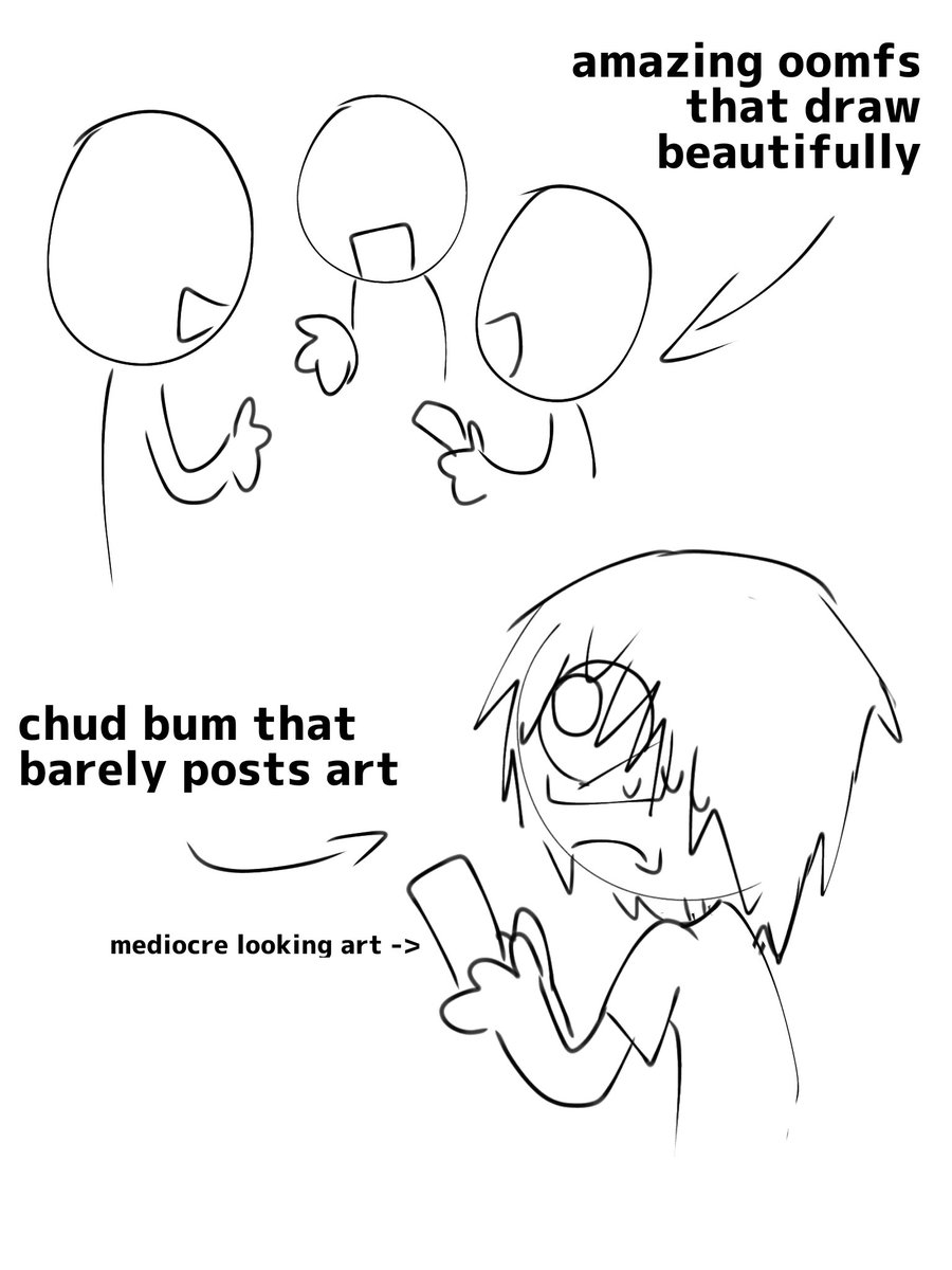 buubabii's tweet photo. I am an insecure twitter user and this is my vent art, please don bully me wiTh it https://t.co/UyGVIUzdA5