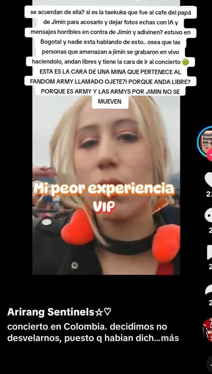 cinamoongirly's tweet photo. Bien escondido qué lo tenian algunas verdad, esta mujer fue la que fue a la cafetería del papá de Jimin hacer disturbios, pero nadie sabía eh eh, muy curioso.
De todas maneras si va mas conciertos ya saben que hacer.

👁👁👁👁👁👁 https://t.co/UsL2Kj3MnX