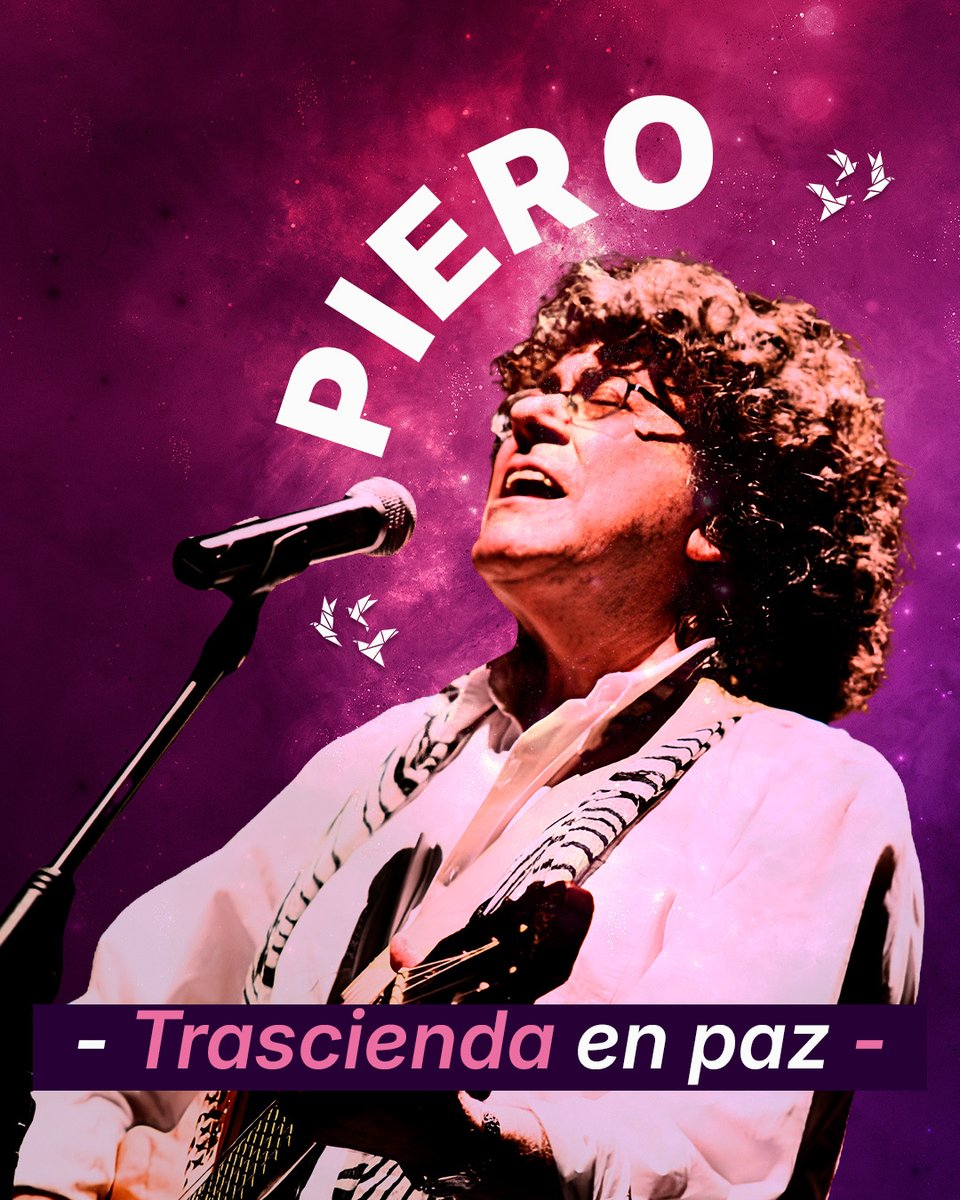festivalesgt's tweet photo. Este #MiércolesDeArte, recordamos a Piero, quien falleció hoy a los 81 años en Buenos Aires ❤️‍🩹

Piero Antonio Franco De Benedictis nació el 19 de abril de 1945 en Gallipoli, Italia, y llegó a Argentina a los 3 años. Allí construyó una carrera de más de seis décadas que lo convirtió en una de las voces más importantes de la canción popular latinoamericana.

Junto al poeta José Tcherkaski creó clásicos como “Mi viejo” (1969), “Para el pueblo lo que es del pueblo” y “Llegando, llegaste”. Durante la dictadura debió exiliarse en España y, a lo largo de su trayectoria, recibió reconocimientos como el premio a la Excelencia Musical de los Latin Grammy.

Gracias, Piero, por tu voz y tu mensaje de paz.
