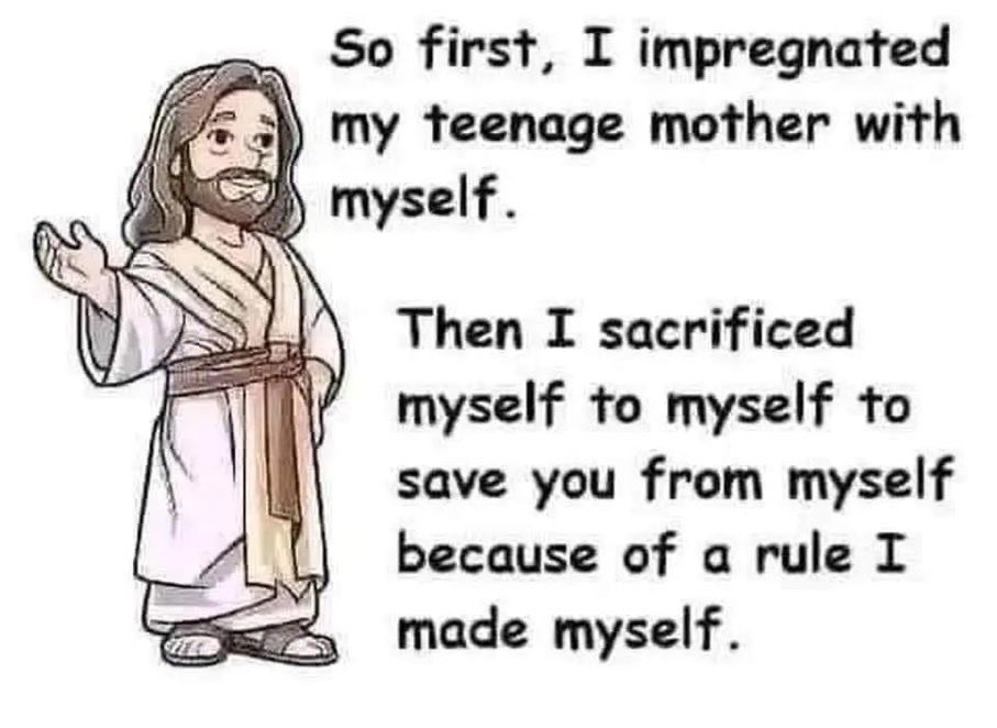 jum_z's tweet photo. @MestizoBobbyHil @xavierjp__ Well Christianity ideology is disrespecting the True God https://t.co/9zNtlYrPQG