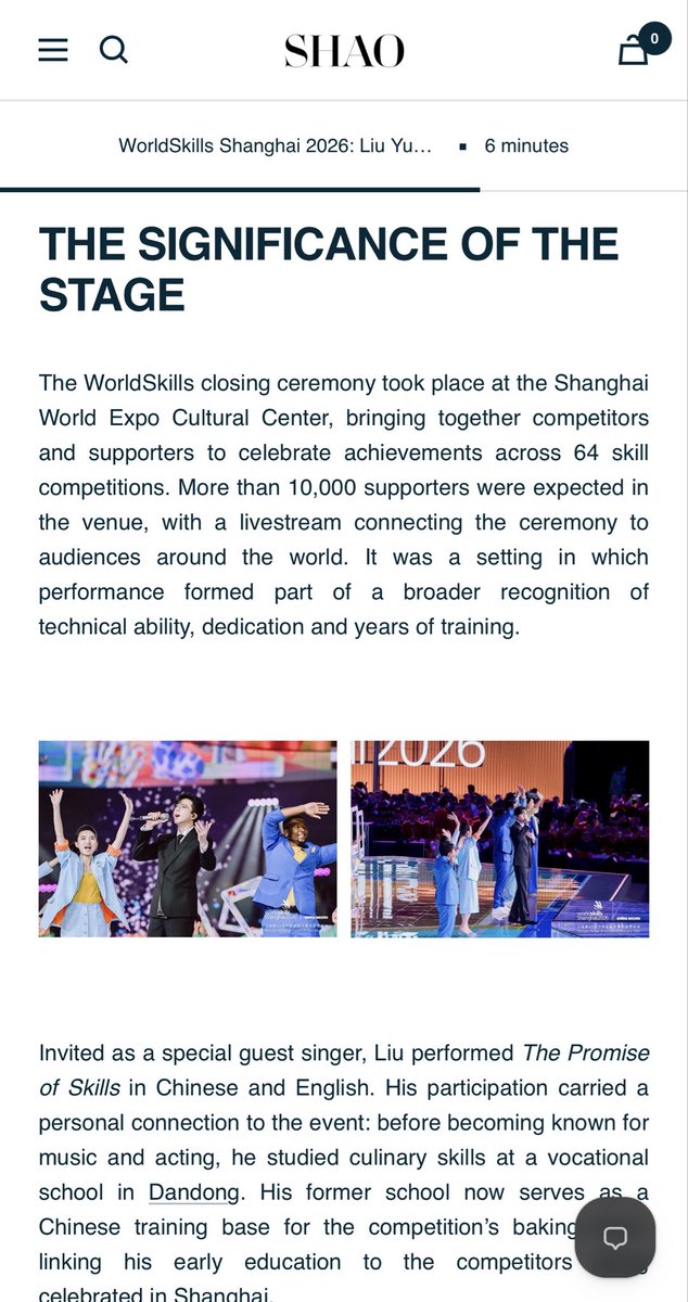 angelzunshine's tweet photo. Liu Yuning featured on Shao New York blog for their custom bespoke look for The World Skills Day 2026!

 Check out the whole article 
🔗https://t.co/TWFPyhqVWw

#LiuYuning #หลิวอวี่หนิง #刘宇宁  #류위닝 https://t.co/tDSXpKjL2h